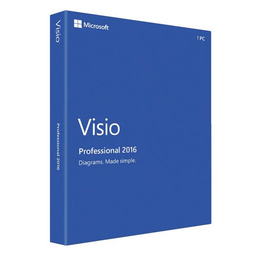 Microsoft Visio Professional 2016 Win Retail Digital|ESDKey