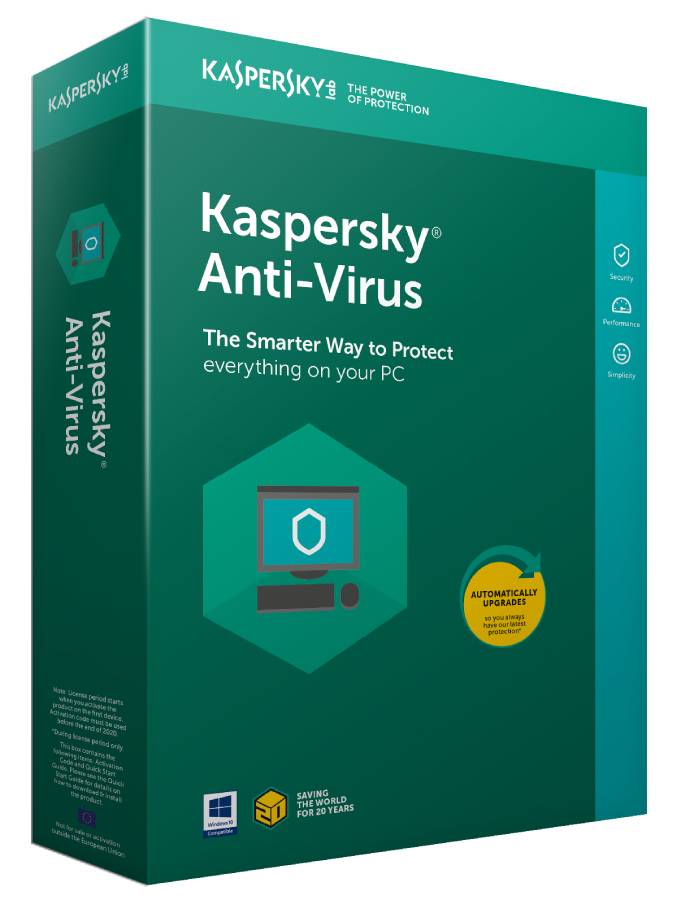 Kaspersky Antivirus 2020 3 Gerät 1 Jahr|ESDKey